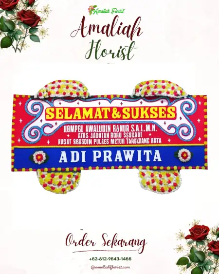 Papan Bunga Ucapan Selamat Nongkosawit